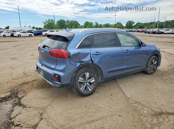 KNDCE3LC6N5522115 2022 KIA NIRO Синий Задняя правая четверть