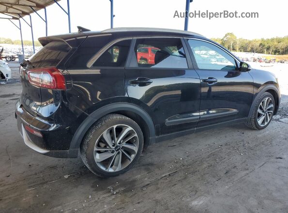 KNDCE3LC7H5049863 2017 KIA NIRO Черный Задняя правая четверть