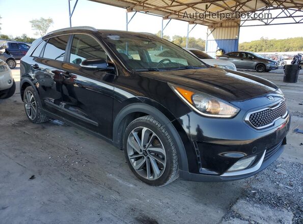 KNDCE3LC7H5049863 2017 KIA NIRO Черный Передняя правая четверть