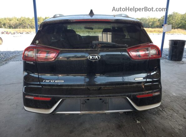 KNDCE3LC7H5049863 2017 KIA NIRO Черный Вид сзади