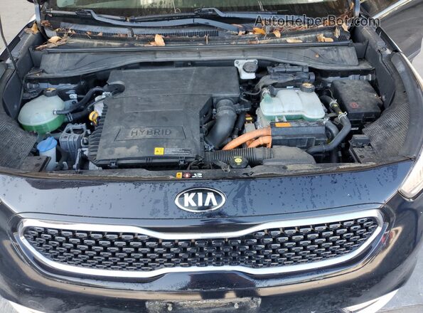 KNDCE3LC7H5049863 2017 KIA NIRO Черный Вид подкапотного пространства