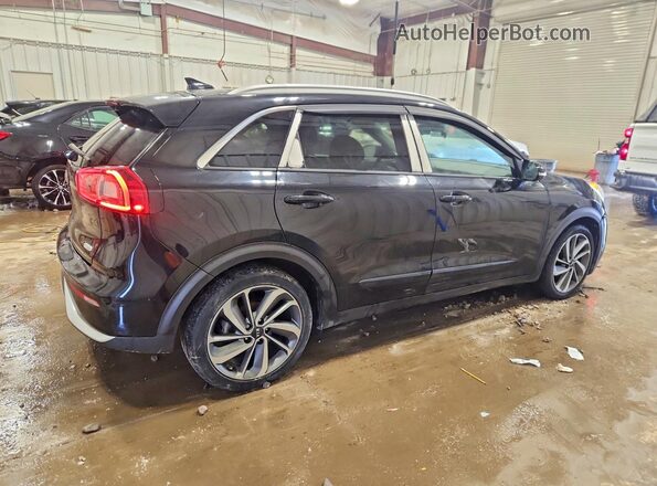 KNDCE3LC8H5044686 2017 KIA NIRO Черный Задняя правая четверть