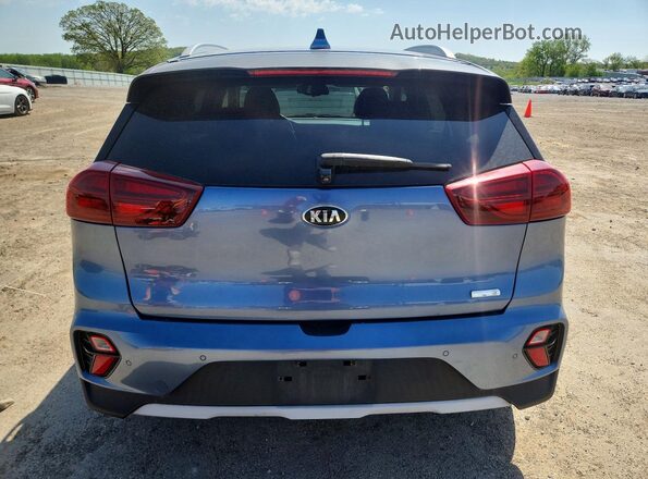 KNDCE3LC8L5364812 2020 KIA NIRO Blue Widok z tyłu