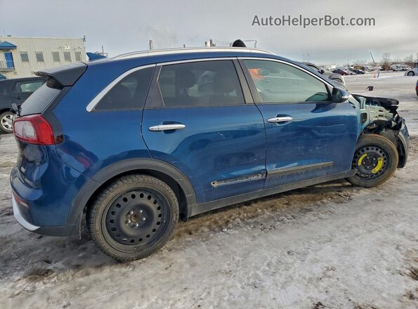 KNDCE3LCXK5276780 2019 KIA NIRO Blue Trasero derecho