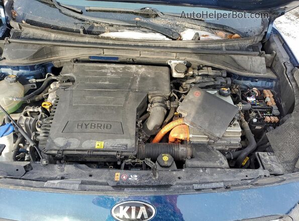 KNDCE3LCXK5276780 2019 KIA NIRO Blue Vista interior trasera