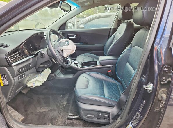 KNDCE3LG3L5081396 2020 KIA NIRO Blue Vista interior delantera