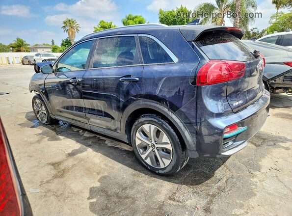 KNDCE3LG3L5081396 2020 KIA NIRO Blue Trasero izquierdo