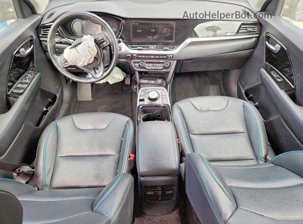 KNDCE3LG3L5081396 2020 KIA NIRO Blue Vista del salpicadero