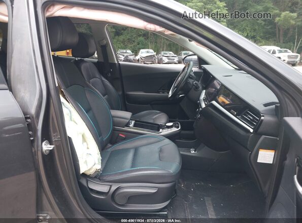 KNDCE3LG4L5064042 2020 KIA NIRO EV Gray წინა სალონის ხედი