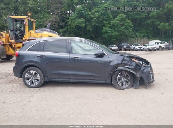 KNDCE3LG4L5064042 2020 KIA NIRO EV Gray უკანა სალონის ხედი