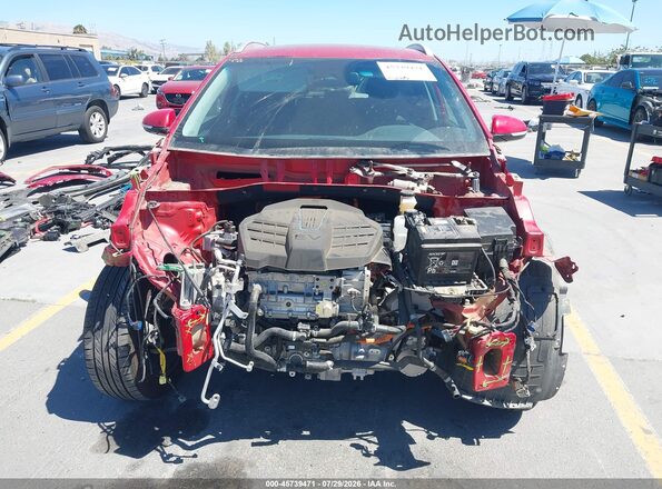 KNDCE3LG5L5052952 2020 KIA NIRO EV Red წინა ხედი