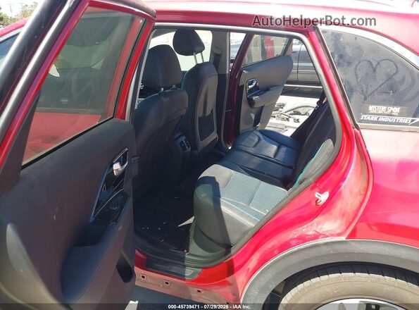 KNDCE3LG5L5052952 2020 KIA NIRO EV Red უკანა სავარძლების ხედი
