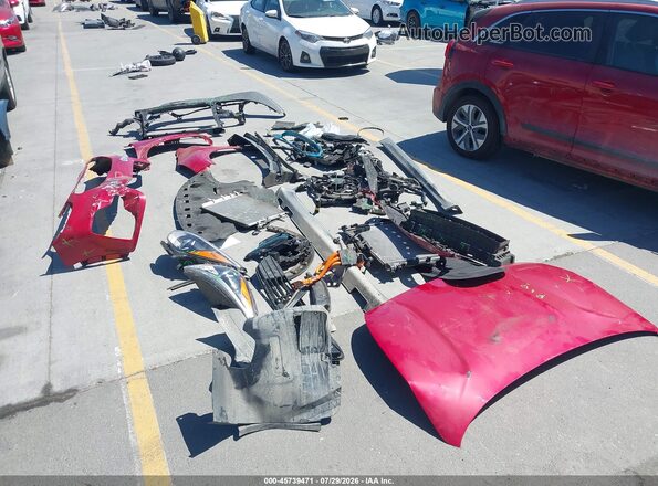 KNDCE3LG5L5052952 2020 KIA NIRO EV Red უკანა ხედი