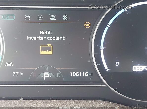 KNDCE3LG5L5064101 2020 KIA NIRO EV Gray Вид задніх сидінь
