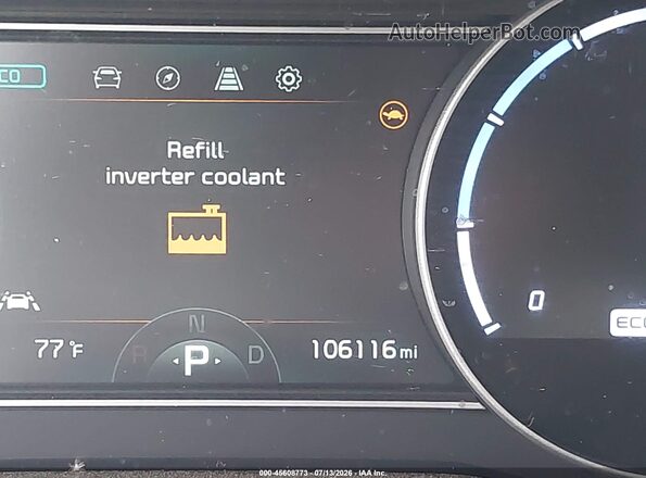 KNDCE3LG5L5064101 2020 KIA NIRO EV Gray 