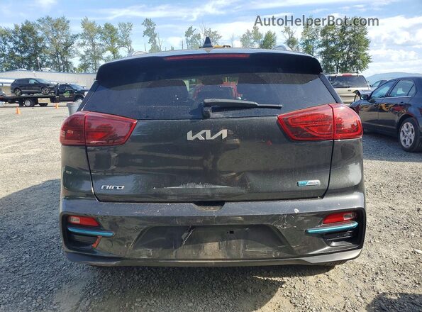 KNDCE3LG6N5132604 2022 KIA NIRO Черный Вид сзади