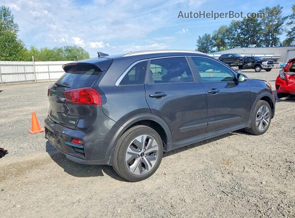 KNDCE3LG6N5132604 2022 KIA NIRO Черный Задняя правая четверть