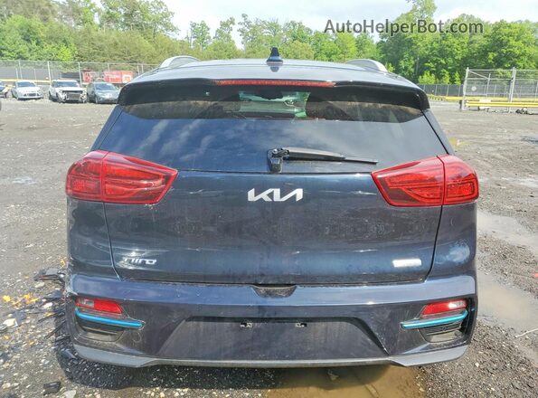 KNDCE3LG7N5156166 2022 KIA NIRO Черный Вид сзади