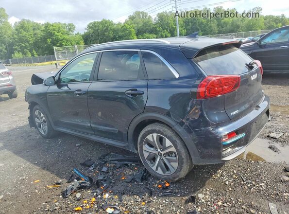 KNDCE3LG7N5156166 2022 KIA NIRO Черный Задняя левая четверть