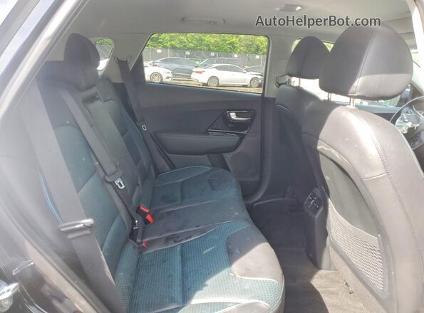 KNDCE3LG7N5156166 2022 KIA NIRO Черный Вид задней части салона