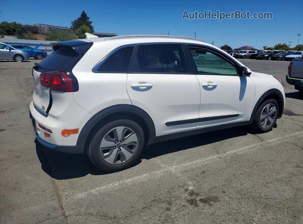 KNDCM3LD0K5343835 2019 KIA NIRO White Задня права чверть