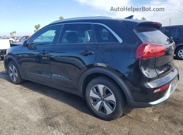 KNDCM3LD1J5190347 2018 KIA NIRO Black Rear left