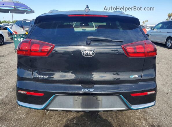 KNDCM3LD1J5190347 2018 KIA NIRO Black Rear view