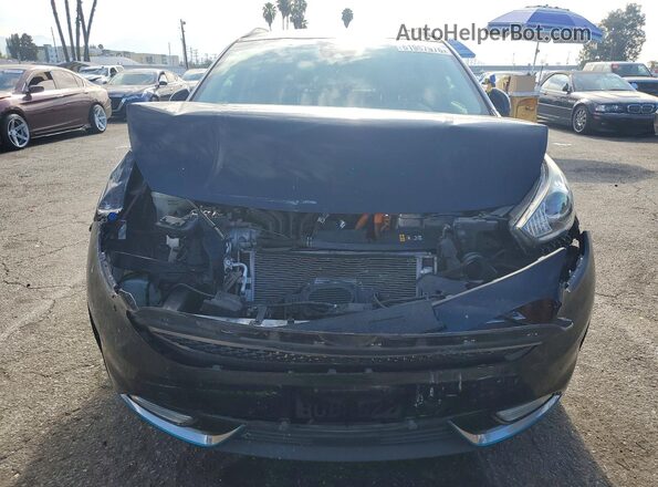 KNDCM3LD1J5190347 2018 KIA NIRO Black Front view