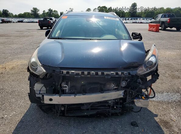 KNDCM3LD5J5136274 2018 KIA NIRO Blue წინა ხედი