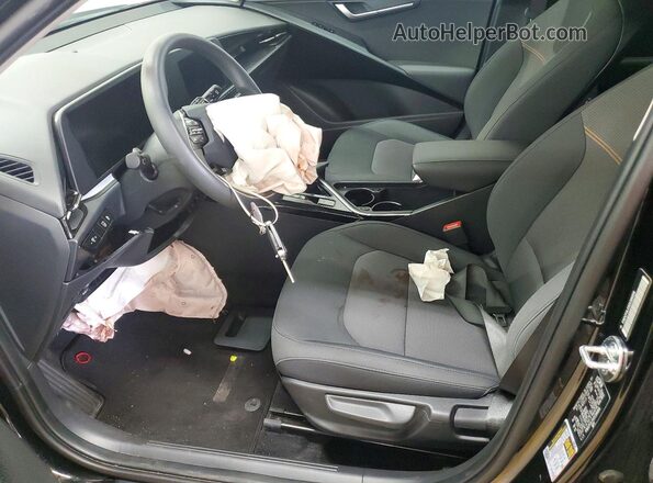 KNDCP3LE0S5306056 2025 KIA NIRO Black Սալոնի դիմացի տեսք