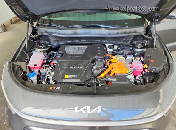 KNDCP3LE0T5319312 2026 KIA NIRO Gray Вид задньої частини салону