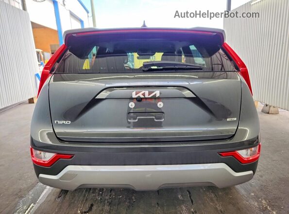 KNDCP3LE0T5319312 2026 KIA NIRO Gray Вид ззаду