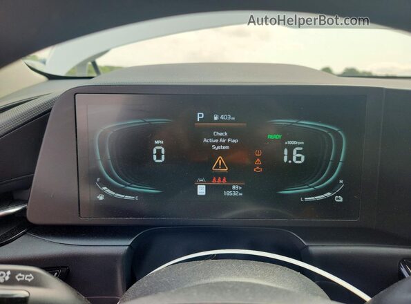 KNDCP3LE1T5323613 2026 KIA NIRO White Вид щитка приладів