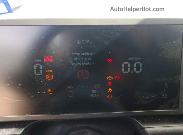 KNDCP3LE3T5357245 2026 KIA NIRO Gray Вид щитка приладів