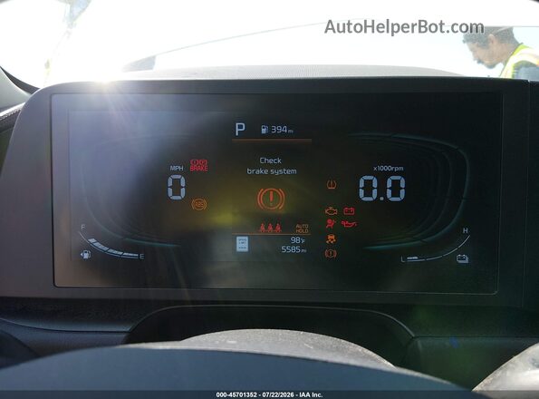 KNDCP3LE5T5330497 2026 KIA NIRO White Հետևի նստատեղերի տեսք
