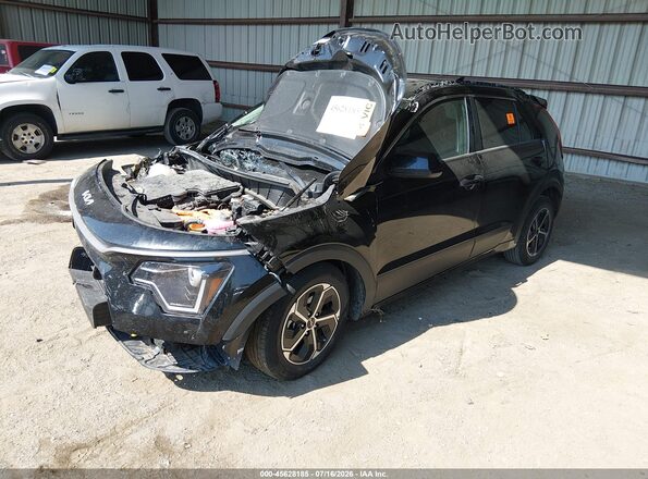 KNDCP3LE6R5132701 2024 KIA NIRO Черный Передняя левая четверть