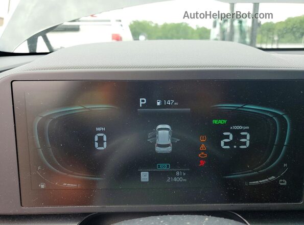 KNDCP3LE7T5316553 2026 KIA NIRO Gray Widok zestawu wskaźników