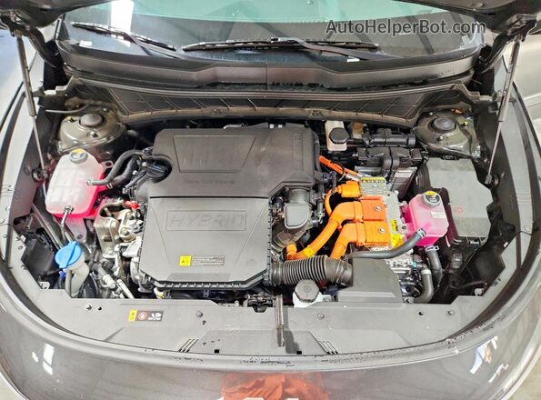 KNDCP3LE9T5339025 2026 KIA NIRO Gray ძრავის განყოფილების ხედი