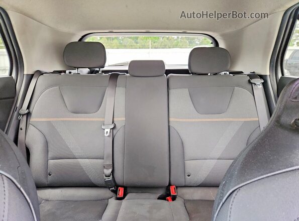 KNDCP3LEXP5061161 2023 KIA NIRO Gray Vista de los asientos traseros