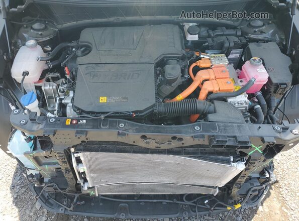 KNDCP3LEXT5332584 2026 KIA NIRO Gray Սալոնի 360 աստիճան տեսք