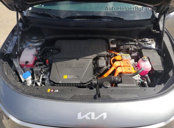 KNDCP3LEXT5340099 2026 KIA NIRO Gray Vista interior trasera