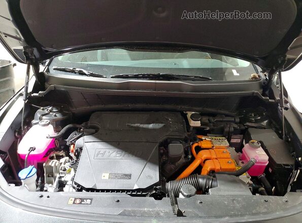 KNDCP3LEXT5357646 2026 KIA NIRO Gray Engine compartment view