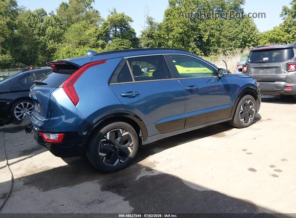 KNDCR3L11P5040657 2023 KIA NIRO EV Blue Задня права чверть