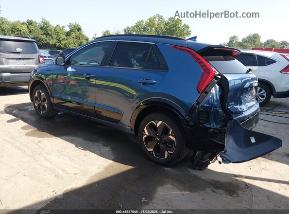 KNDCR3L11P5040657 2023 KIA NIRO EV Blue Задня ліва чверть