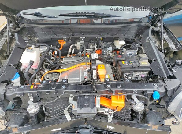 KNDCR3L11R5111567 2024 KIA NIRO Gray Widok wnętrza z tyłu