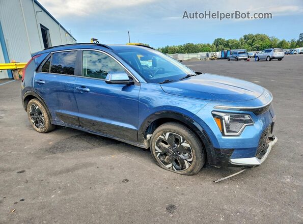 KNDCR3L13P5021365 2023 KIA NIRO Blue Առջևի աջ