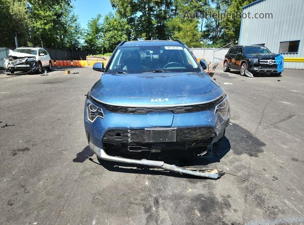 KNDCR3L13P5021365 2023 KIA NIRO Blue VIN կոդի պիտակի տեսք