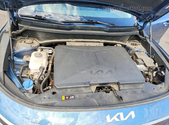 KNDCR3L13P5021365 2023 KIA NIRO Blue Սալոնի հետևի տեսք