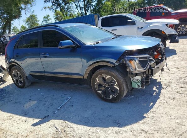 KNDCR3L13R5113739 2024 KIA NIRO Blue Delantero derecho