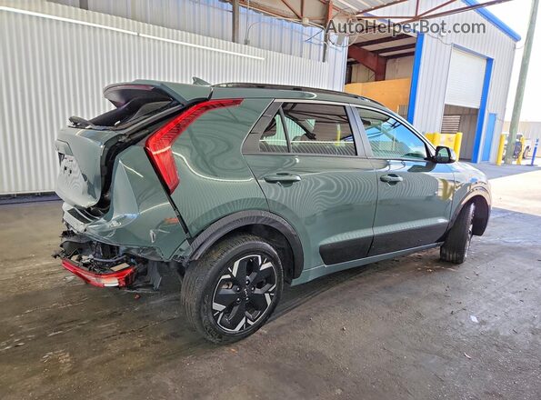 KNDCR3L15P5045196 2023 KIA NIRO Green უკანა მარჯვენა